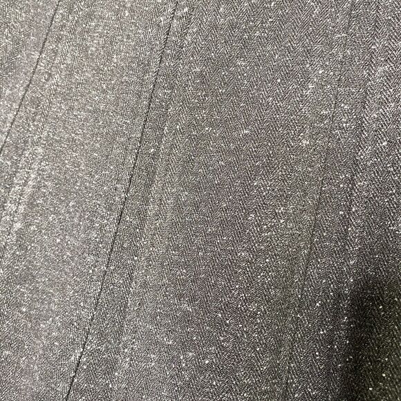 New Directions Women's 12 Gray Tweed Flare Skirt Career Office Church - Picture 7 of 12